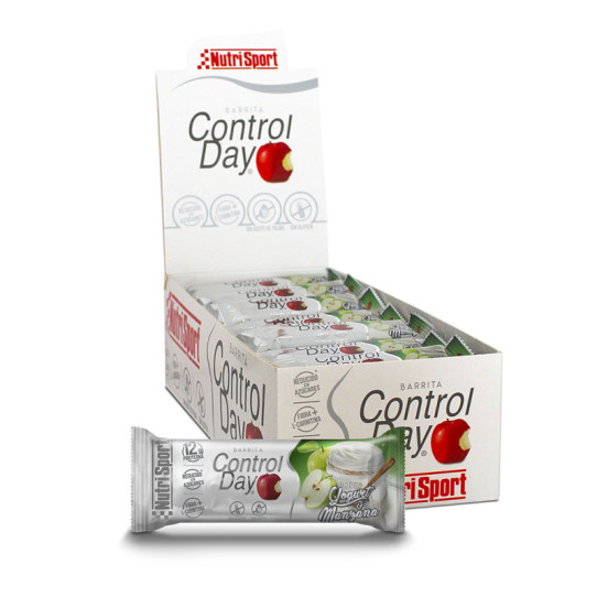 Barritas Control Day YOGUR-MANZANA 28x44g NutriSport