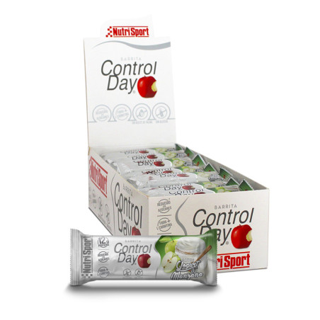 Barritas Control Day YOGUR-MANZANA 28x44g NutriSport
