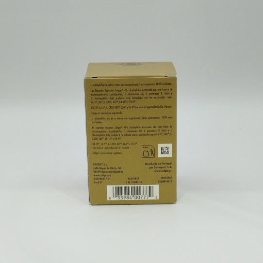 Acidophilus avanzado 40+ 60vcaps Solgar