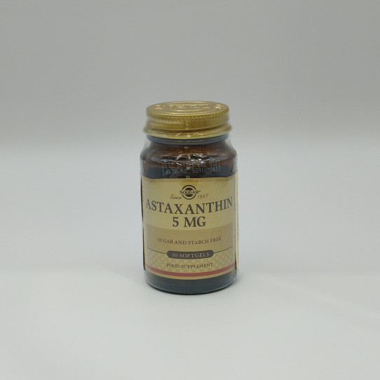 Astaxantina 5 mg 30 perlas Solgar