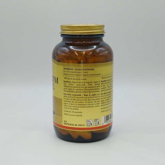 Citrato de Magnesio 200mg 120...