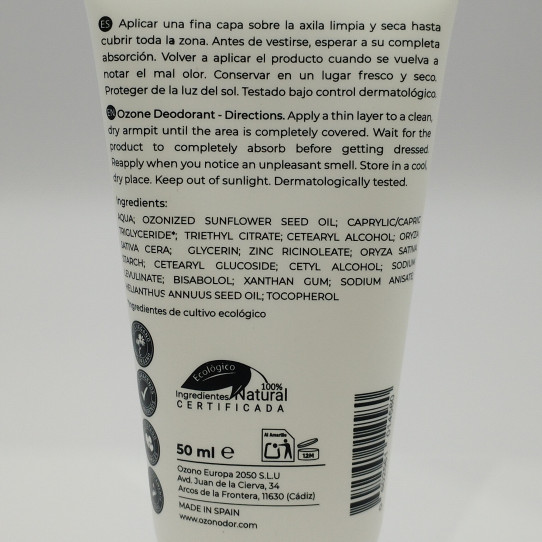 Desodorante en Crema con Ozono 50ml...