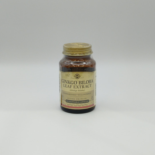 Ginkgo Biloba 60 caps Solgar