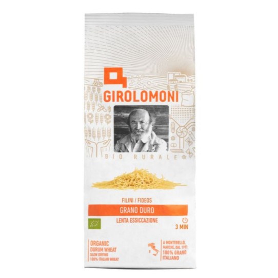Fideos finos de trigo Bio 500g Girolomoni