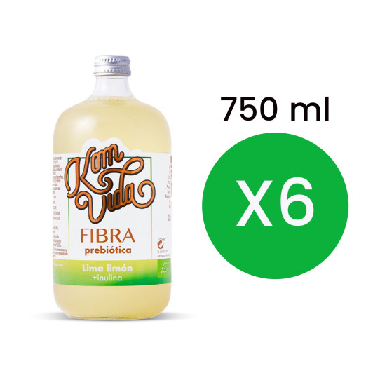 Kombucha Fibra Bio 6x750ml Komvida