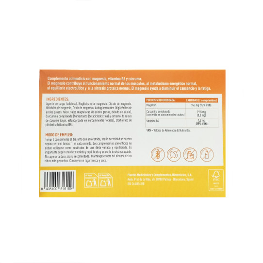 Magnesio by Curarti 60 comprimidos Plameca