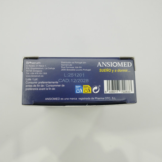 Ansiomed Sueño 30 comprimidos Bioserum