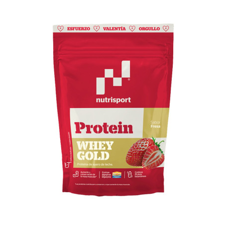 Whey Gold Protein Fresa 500g NutriSport