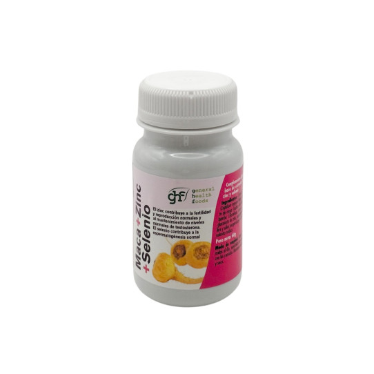 Maca + Zinc + Selenio 500mg 100 comprimidos GHF