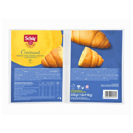 Croissant 4 unds 220g Schar