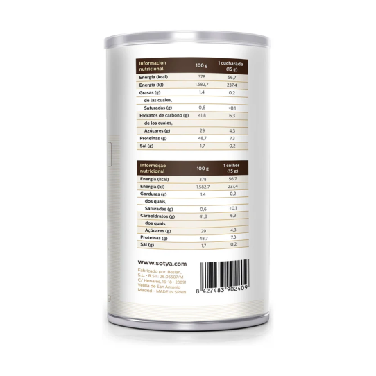 SOT EXTRACT Bebida de soja en polvo 550g Sotya