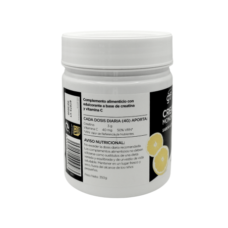 Creatina Monohidrato sabor limon 350g GHF