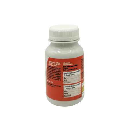 NAD + NADH & Transresveratrol 570mg 60 caps GHF