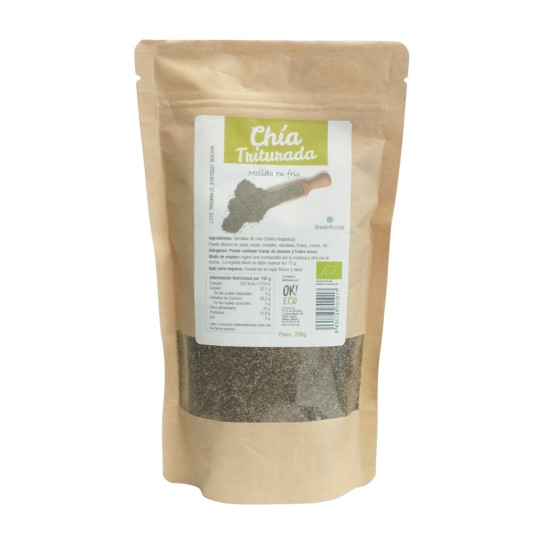 Semillas de chia molida Bio 250g Dream Foods
