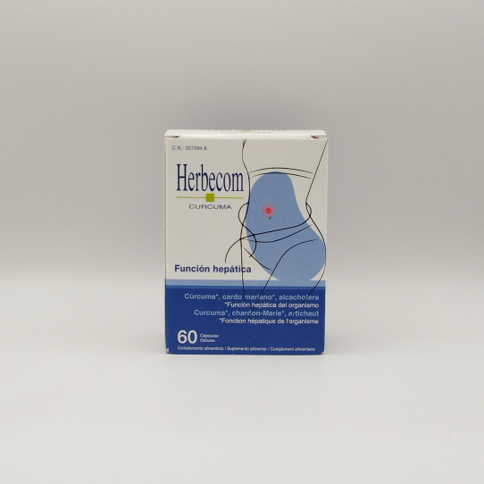 Herbecom curcuma 60 cápsulas Bioserum