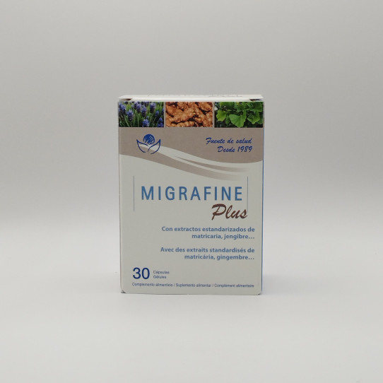 Migrafine plus 30 capsulas Bioserum