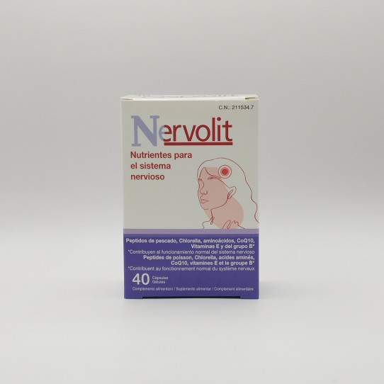 Nervolit 40 capsulas Bioserum