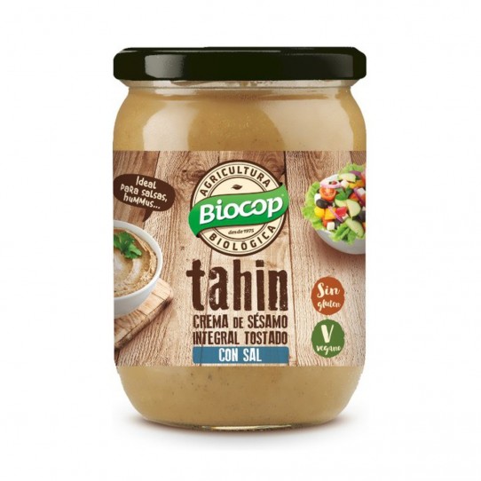 Tahin integral tostado con sal Bio...
