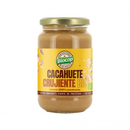 Crema de cacahuete crujiente Bio 350g...