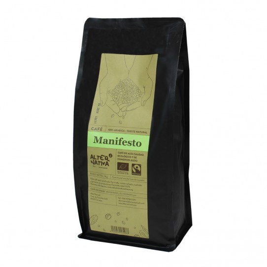 Cafe Manifesto Bioarabica en grano...