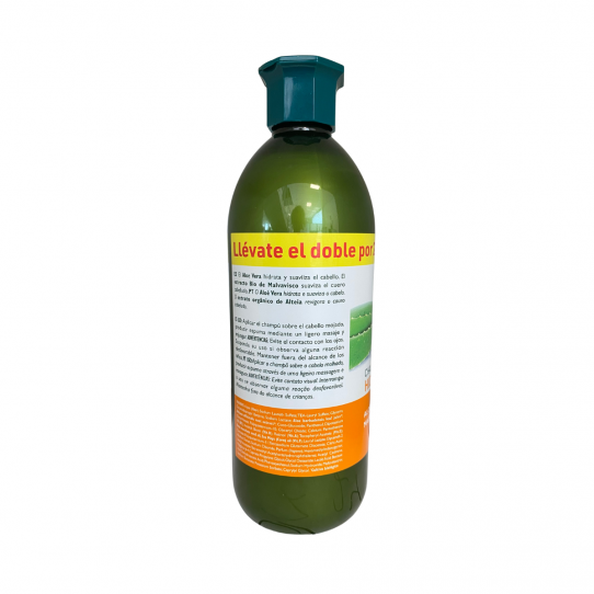 Champu Hidratante Aloe y Malvavisco 300ml+300ml Corpore Sano