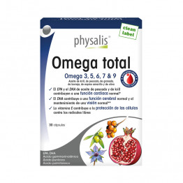Omega Total 30 perlas Physalis