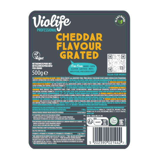 Rallado vegano CHEDDAR 500g Violife