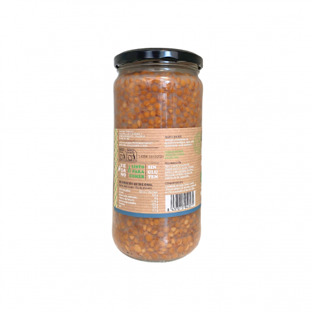 Lentejas cocidas Bio 720g Carlota Organic