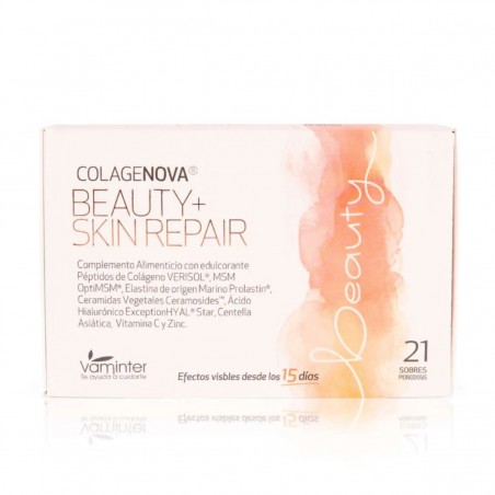 Colagenova Beauty+ Skin Repair 21 sobres de 10g Vaminter