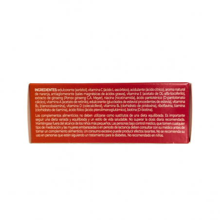 Energia Ginseng y Vitaminas 24 comprimidos Vitanatur Esencial