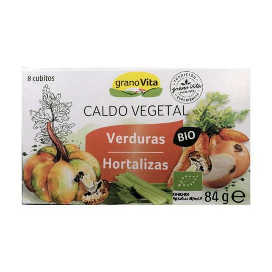 Caldo vegetal de verduras Bio 8...