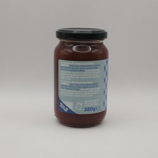 Compota de ciruelas bio 320g La Finestra