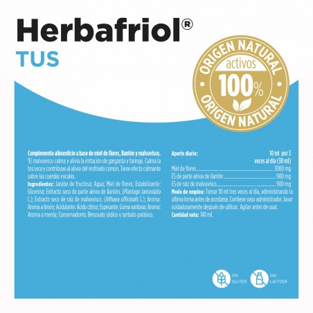 Herbafriol Tos Adultos 140ml Eladiet