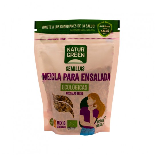 Mezcla 6 Semillas Ensaladas bio 200g...