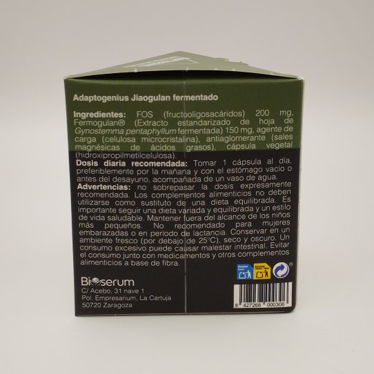 Fermented Jiaogulan 30 caps Bioserum...