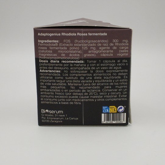 Fermented Rhodiola 30 caps Bioserum...