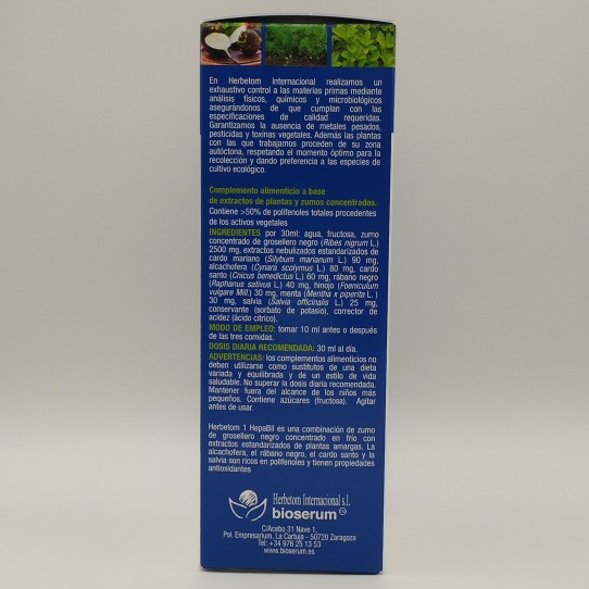 Herbetom 1 HepaBil 250ml Bioserum