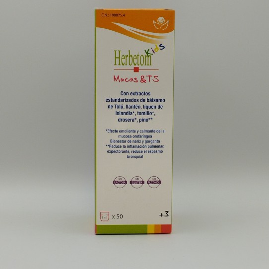 Herbetom kids Mucos & TS 250 ml Bioserum