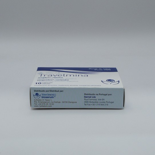 Travelmina 10 capsulas Bioserum