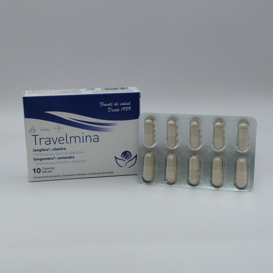 Travelmina 10 capsulas Bioserum