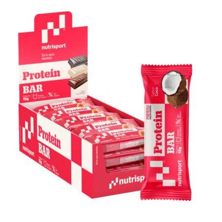 Barritas Proteica Coco 24x44g NutriSport