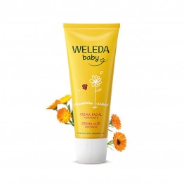 Crema facial de calendula bebe y niño 50ml Weleda