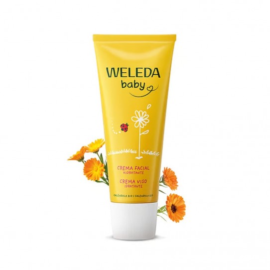 Crema facial de calendula bebe y niño 50ml Weleda