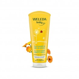 Gel-champu de calendula bebe y niño 200ml Weleda