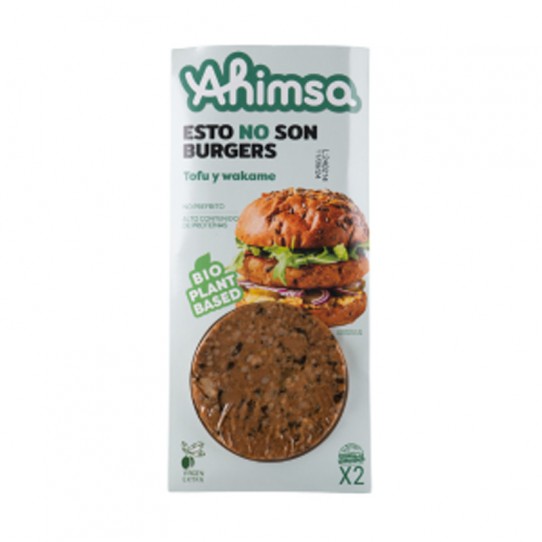 Hamburguesa tofu y wakame...