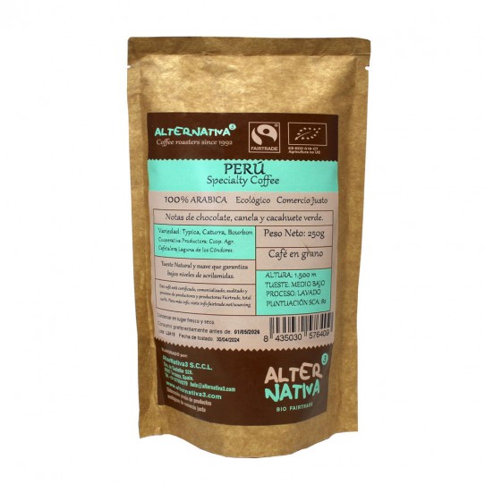 Cafe Especilidad origen Peru Laguna...