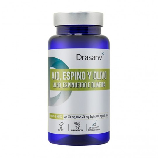 Ajo Espino y Olivo 500 mg bote 60...