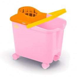 Cubo con escurridor con...