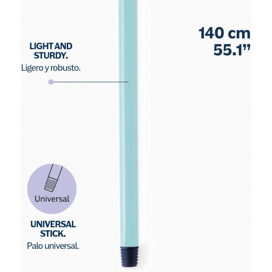 Palo universal 100% reciclado Blue...