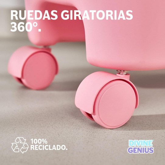 Cubo con escurridor con ruedas 100%...